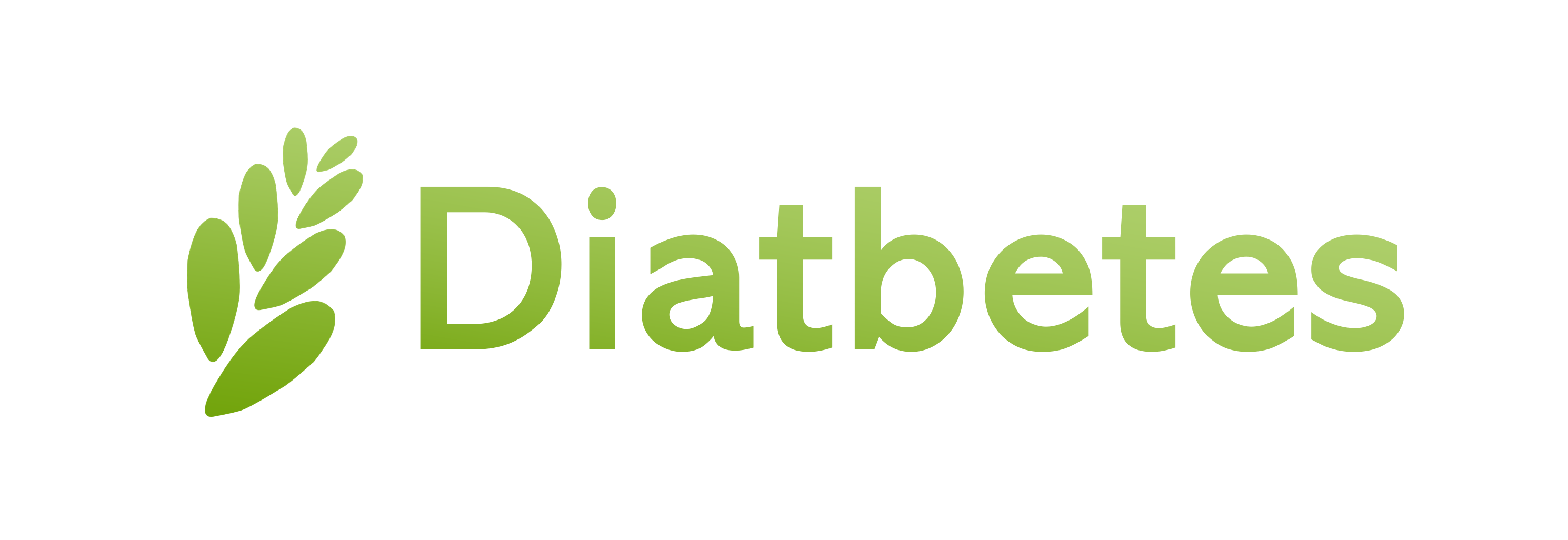 Diatbetes by Fudable grünes Diabetes Typ 1 Firmenlogo mit Diatbetes Schriftzug